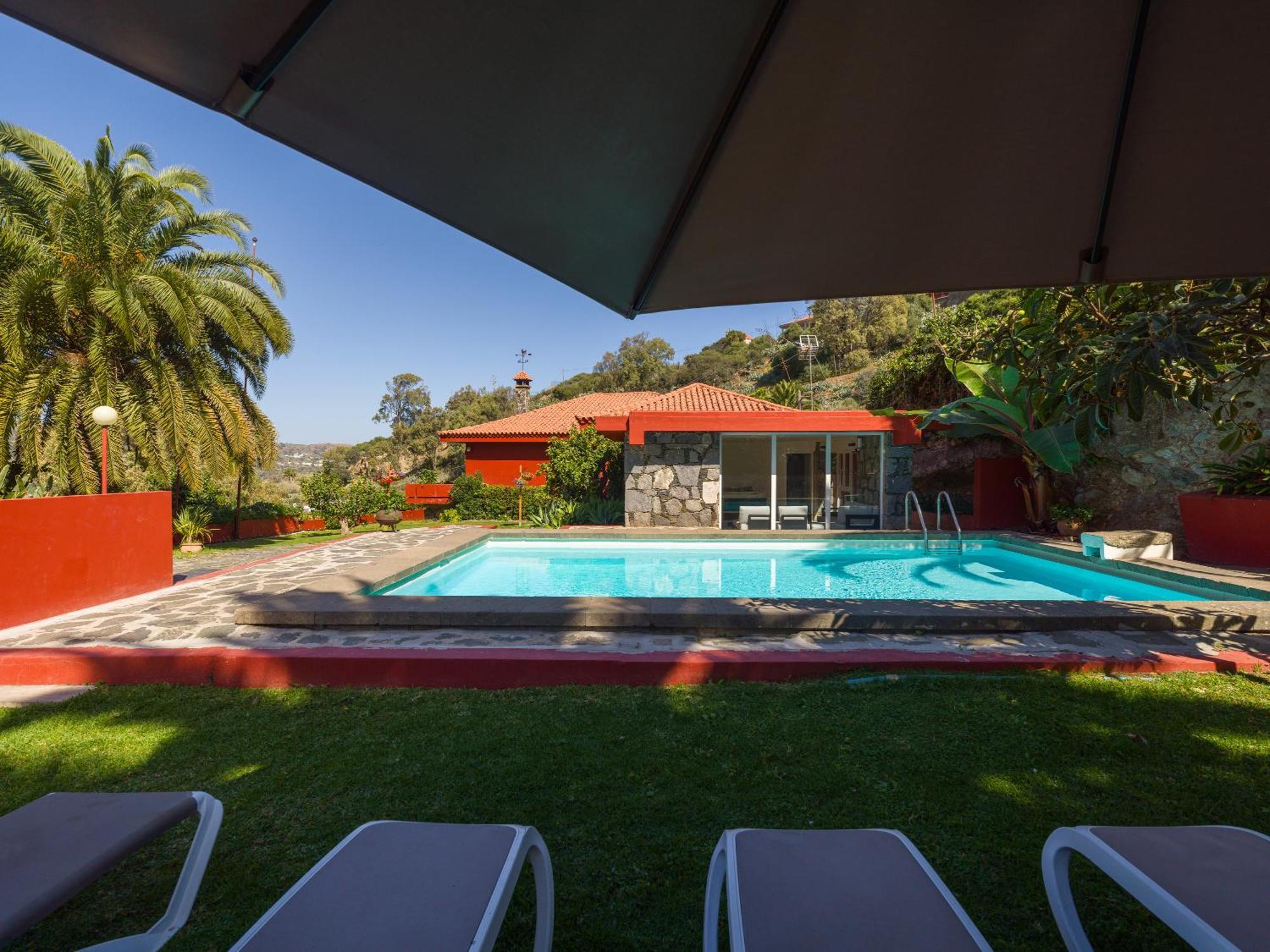 El Jardin De Santa Brigida With Private Pool, Sauna & Jacuzzi Luaran gambar