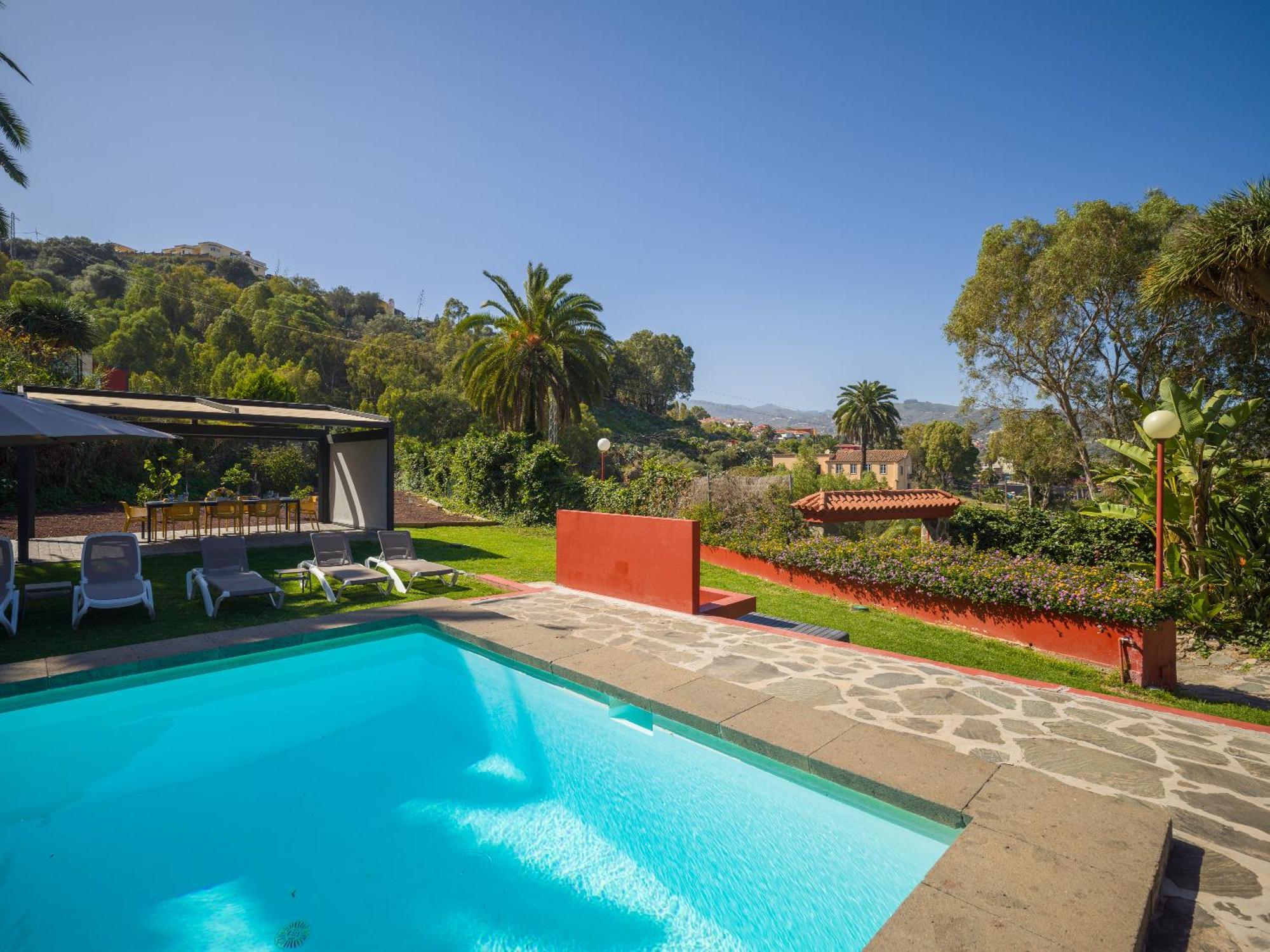 El Jardin De Santa Brigida With Private Pool, Sauna & Jacuzzi Luaran gambar