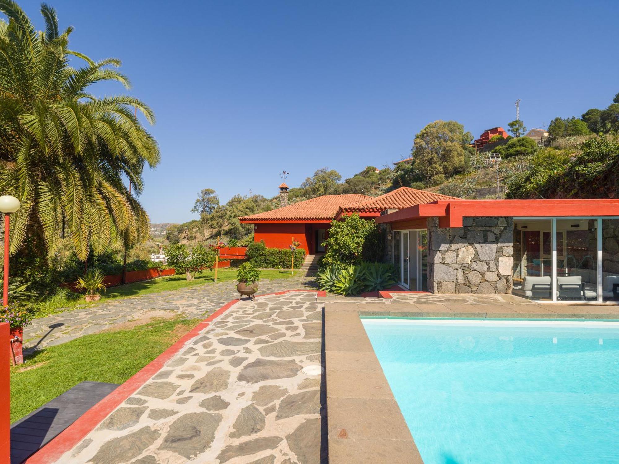El Jardin De Santa Brigida With Private Pool, Sauna & Jacuzzi Luaran gambar