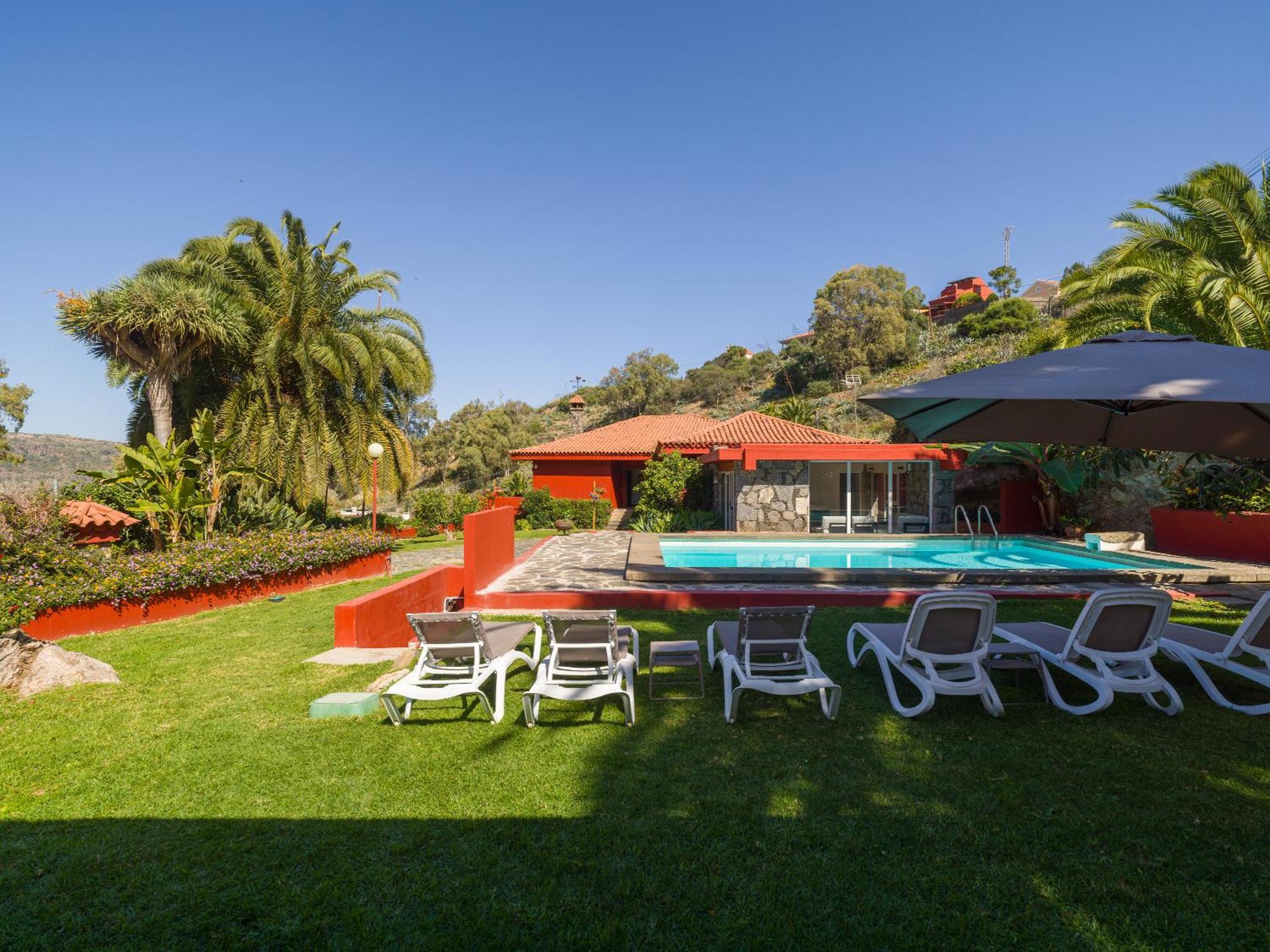 El Jardin De Santa Brigida With Private Pool, Sauna & Jacuzzi Luaran gambar