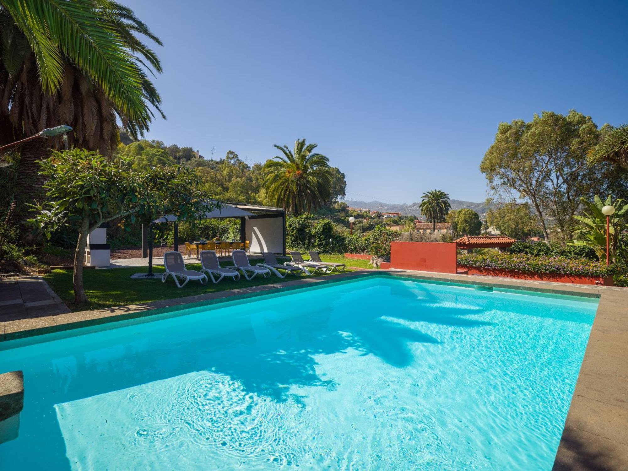 El Jardin De Santa Brigida With Private Pool, Sauna & Jacuzzi Luaran gambar