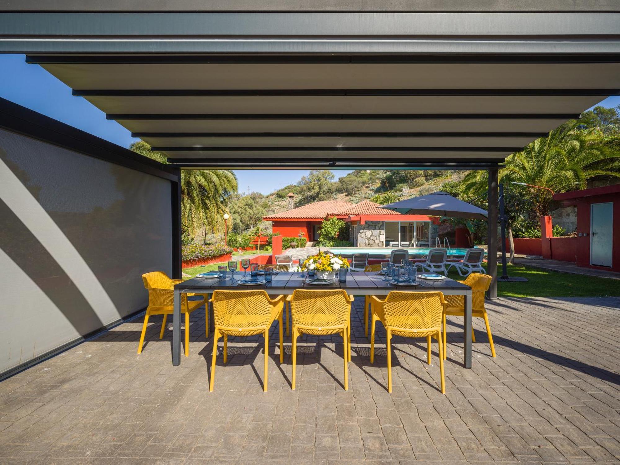El Jardin De Santa Brigida With Private Pool, Sauna & Jacuzzi Luaran gambar